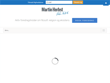 Tablet Screenshot of martinherbst.dk